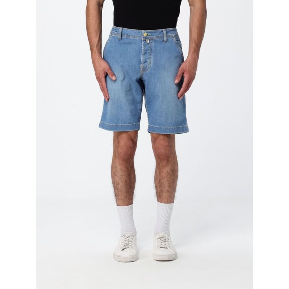 Jacob Cohen Shorts Men Gnawed Blue